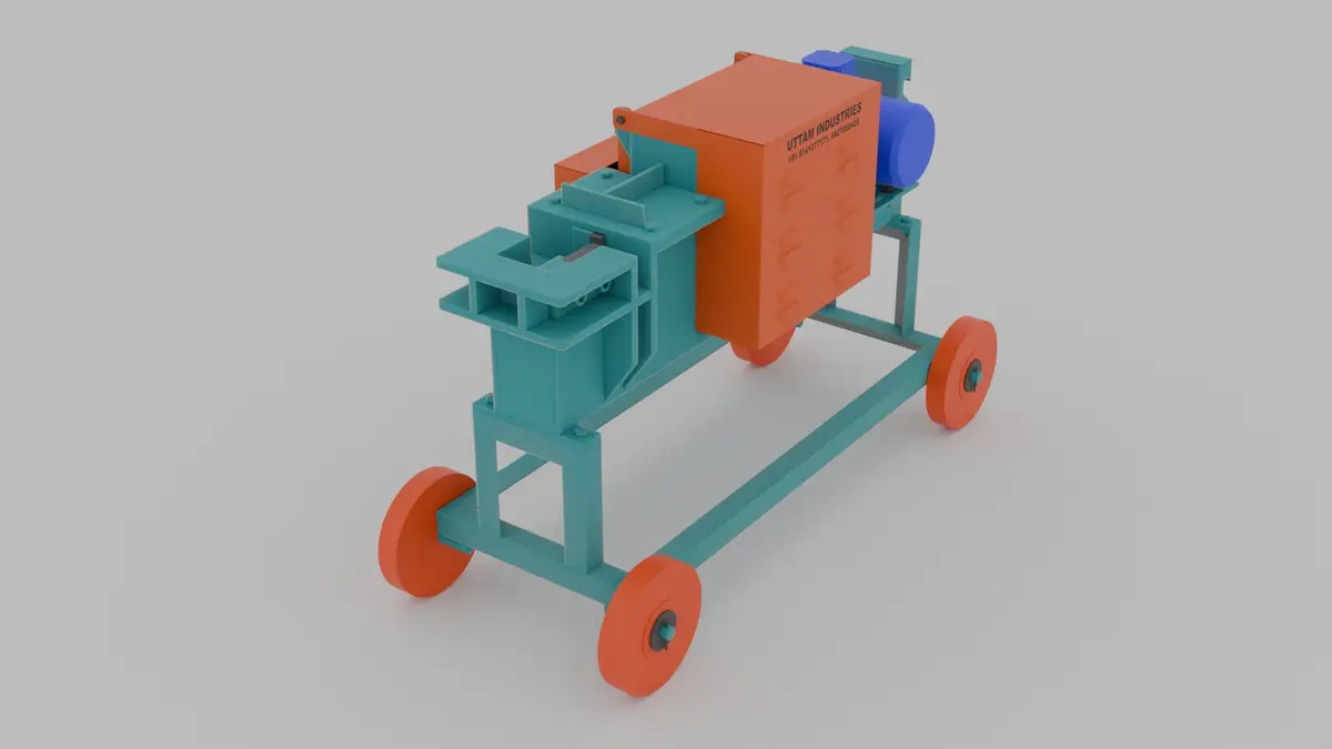 Bar Scrap Machine in Factory